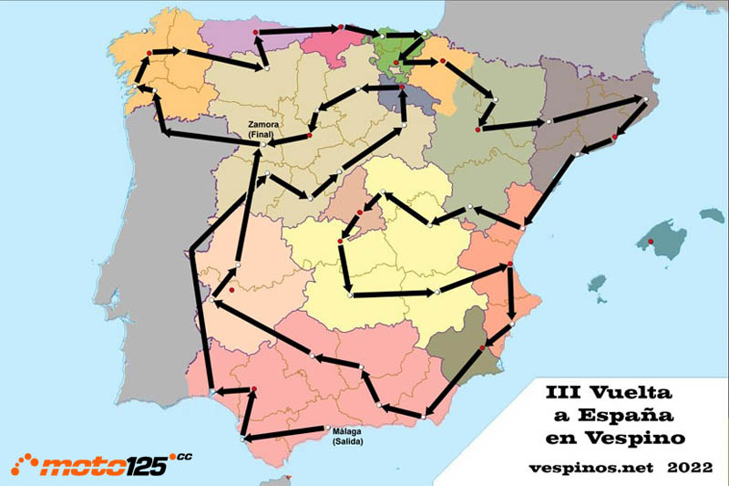 III Vuelta a España en Vespino